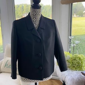 Gorgeous black blazer with sparkle buttons